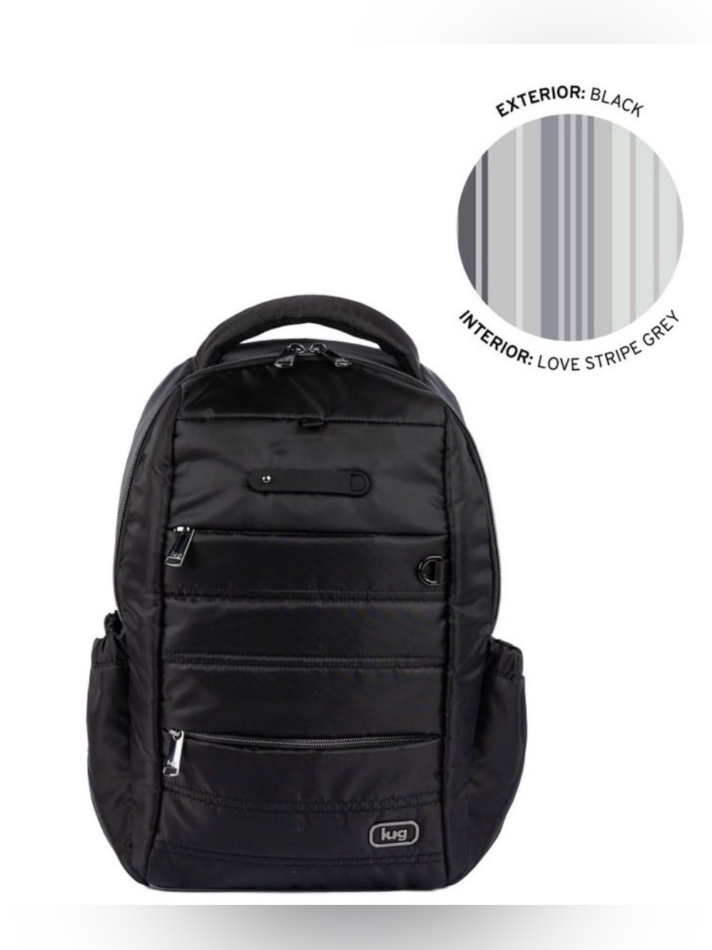 Lug Cloudhopper Backpack NWT Black